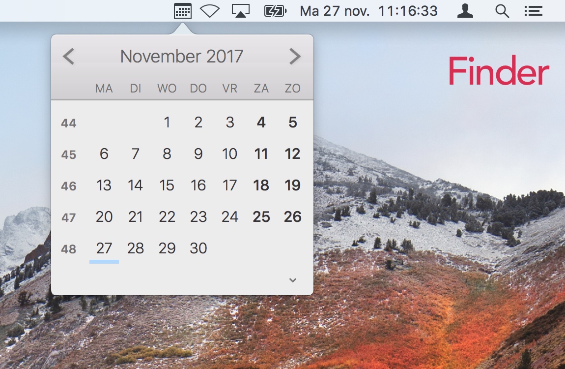 Finder theme